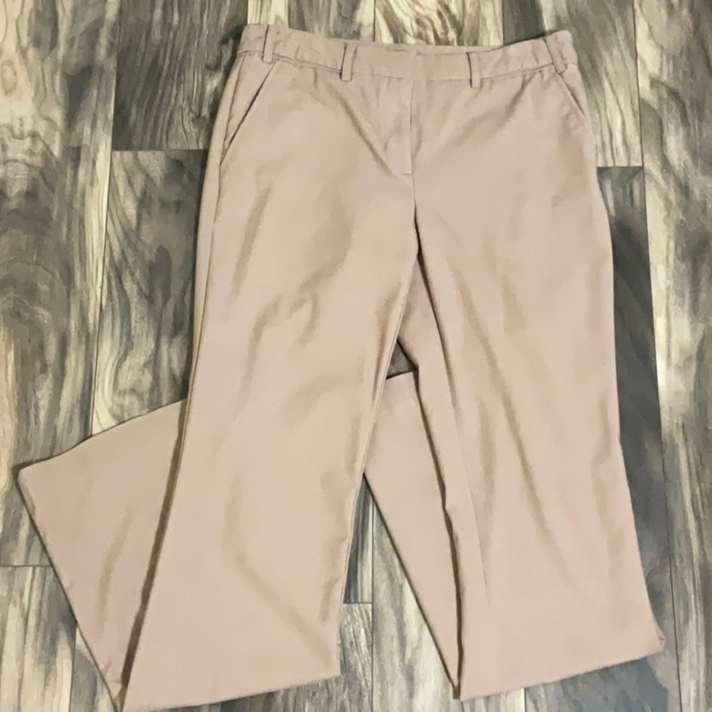 Worthington Low Rise Slim Fit Tan Dress Pants - Size 6 Tall